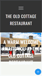 Mobile Screenshot of oldcottagerestaurant.co.uk